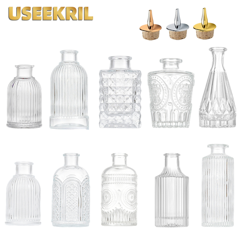 Bitters Bottle Set - Cocktail Bitters Flaschen mit Kappe Vintage