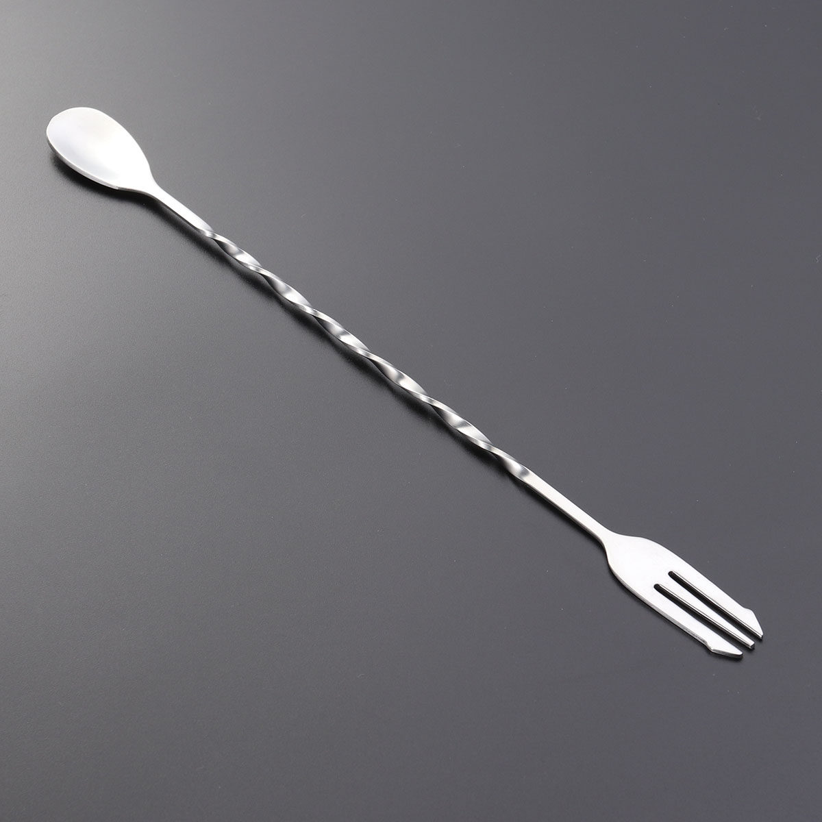 Bar Spoon Twisted - Gedrehter Löffel-Mischstab aus 304 Edelstahl, 32