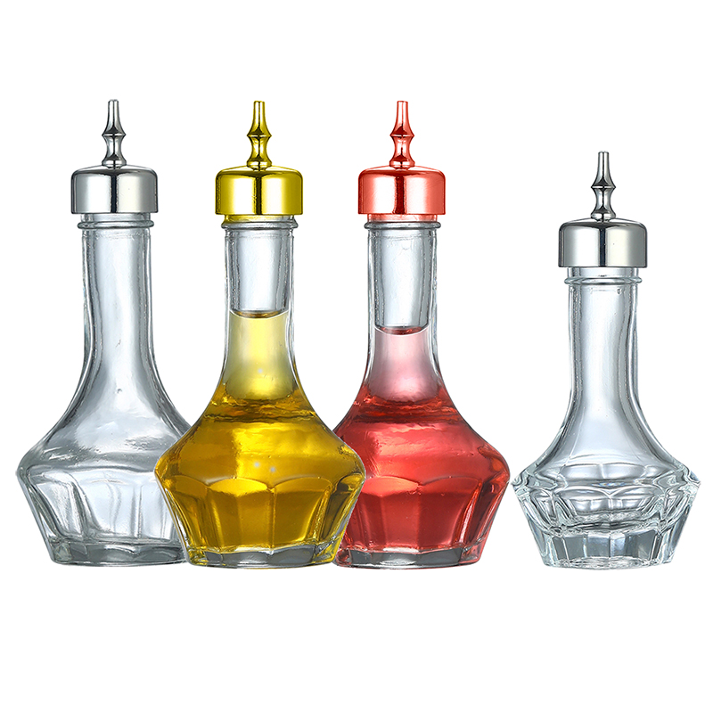 Bitters Bottle Set - Bitterflasche 30 ml/50 ml Glasflasche Cocktailbitterflasche