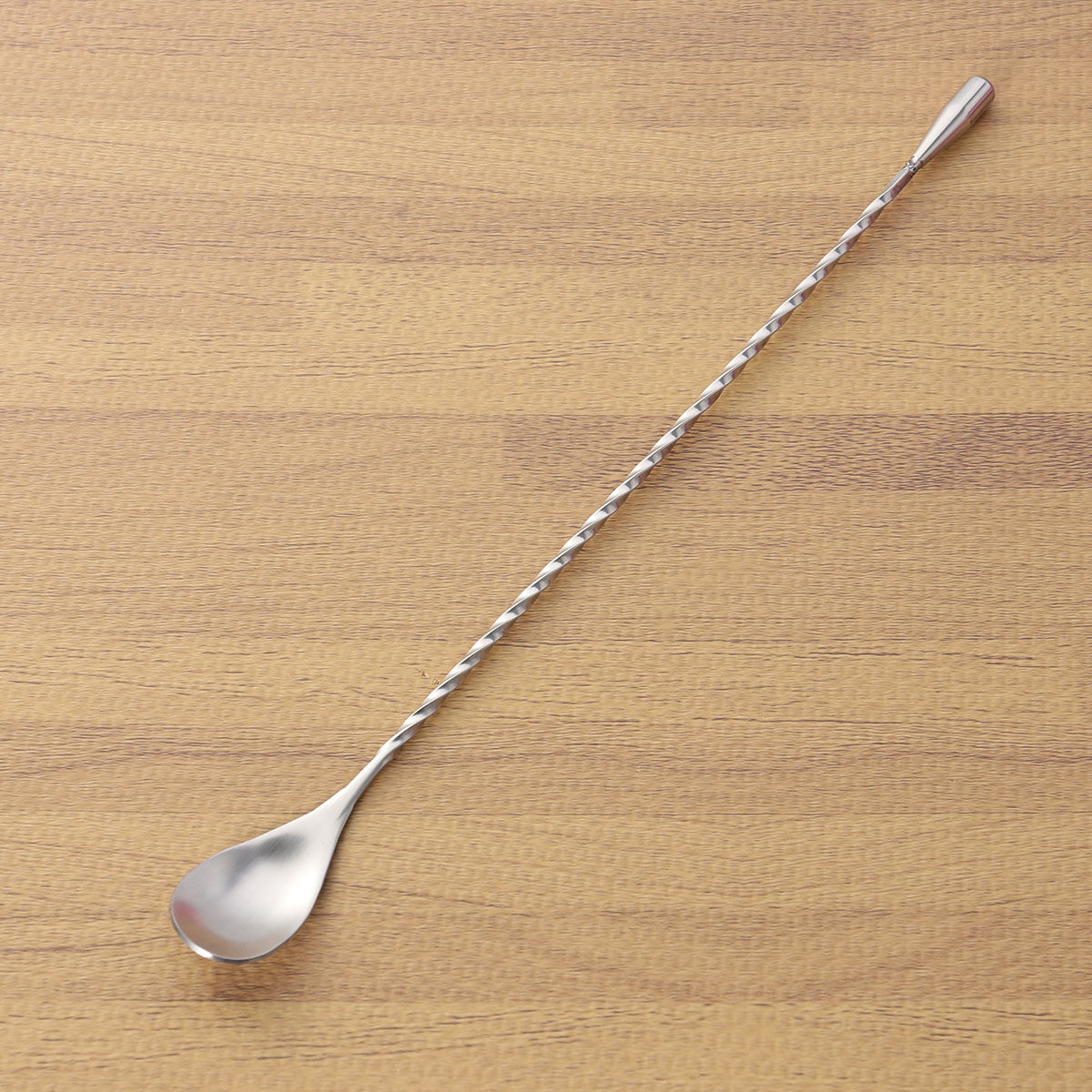 Bar Spoon Twisted - Professioneller 31 cm langer, gedrehter Cocktail-Löffel