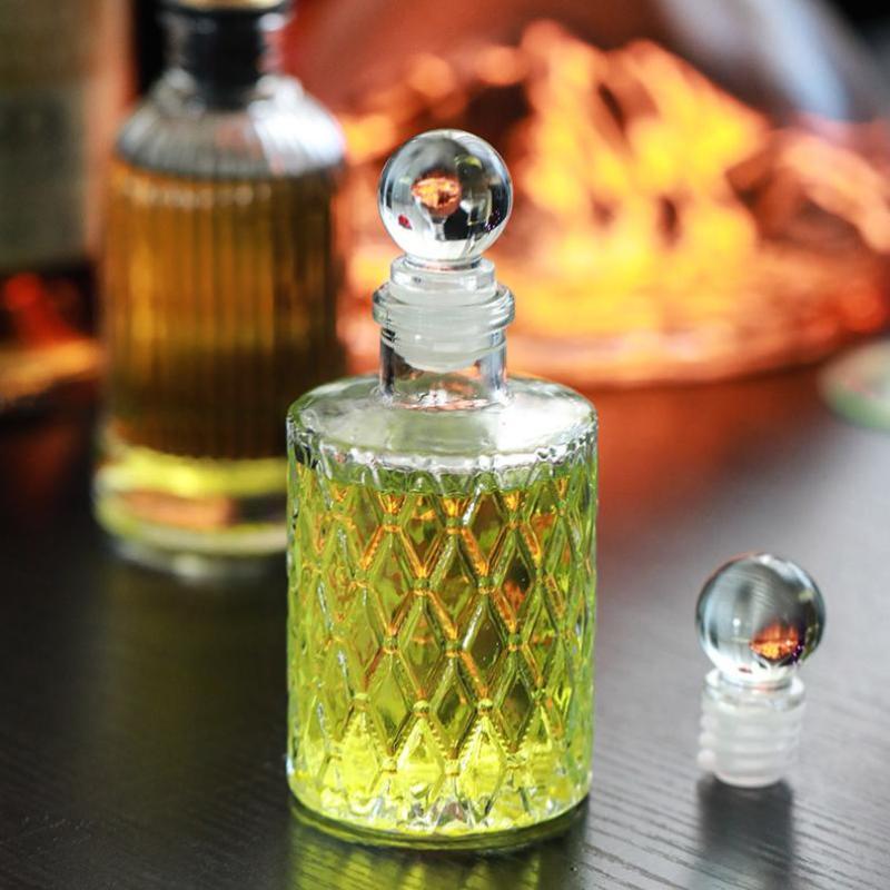 Bitters Bottle Set - Vintage Glas-Bitterflasche mit Glasverschluss, Mehrzweckbehälter für