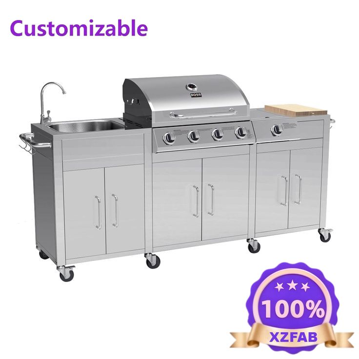 Home Bar Sink - Direkt vom Hersteller 2026 Schwarze Outdoor-Küchen