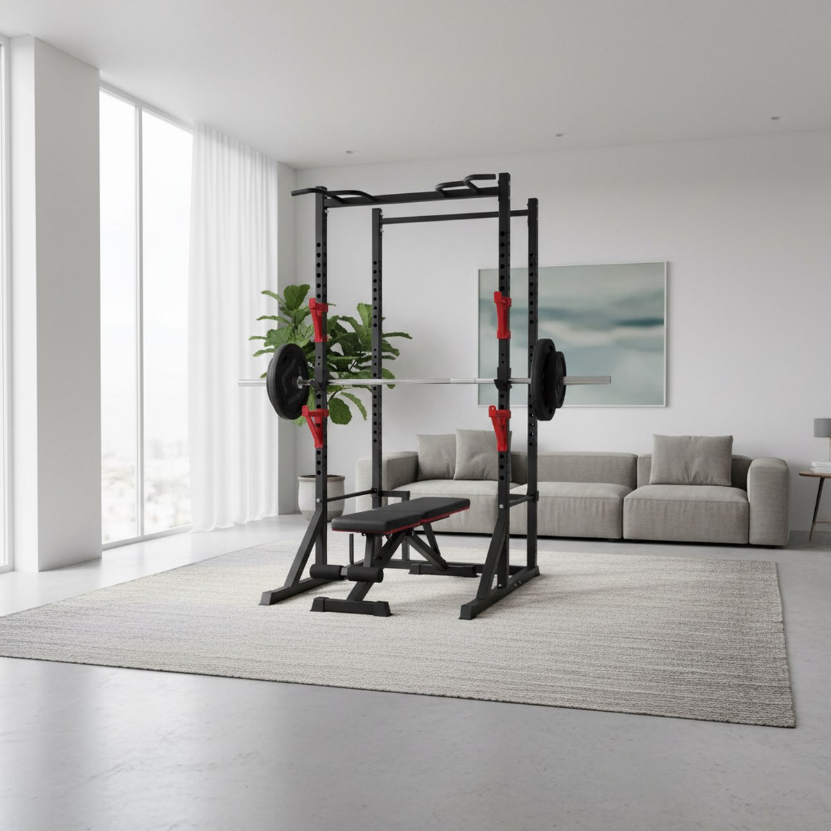 Verstellbares Power Rack mit K – Home Bar Stand Bewertung und Preis