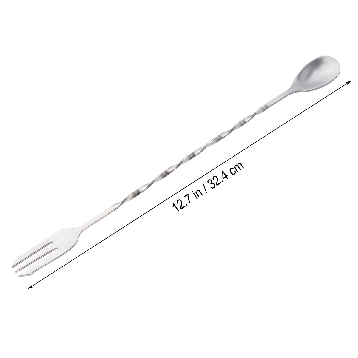 304 Edelstahl Gedrehter Löffel – Bar Spoon Twisted Bewertung und Preis