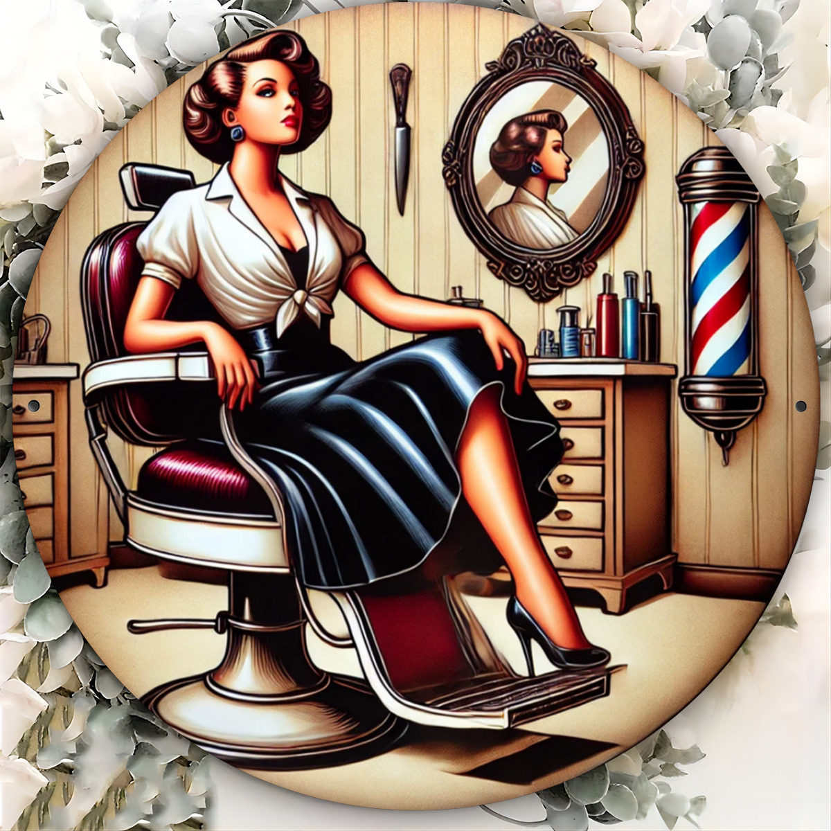 1 Stück Vintage Barber Shop Me – Home Barber Bewertung und Preis