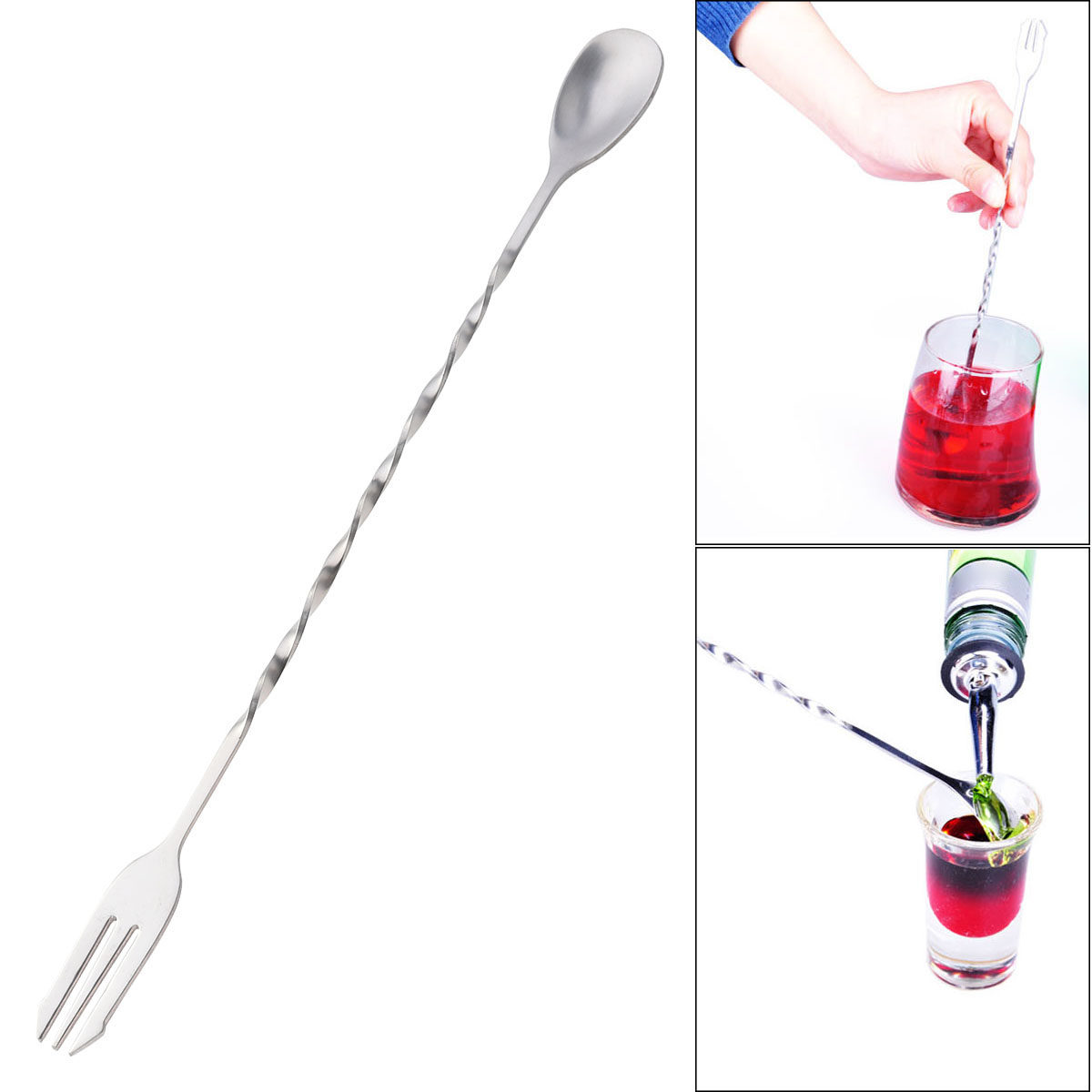 Gedrehter Löffel-Mischstab aus – Bar Spoon Twisted Bewertung und Preis
