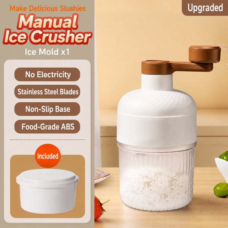Tragbarer manueller Eiszerklei – Home Barber Bewertung und Preis