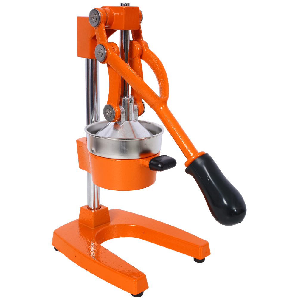 Orangefarbener Gusseisen-Zitru – Citrus Juicer Bar Bewertung und Preis