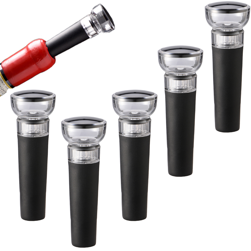 5PC Schwarz Vakuumpumpe Wieder – Wine Preservation Pump Bewertung und Preis