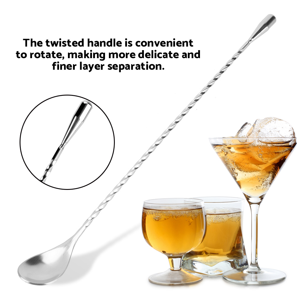 Edelstahl Bar-Löffel für Wein  – Bar Spoon Twisted Bewertung und Preis