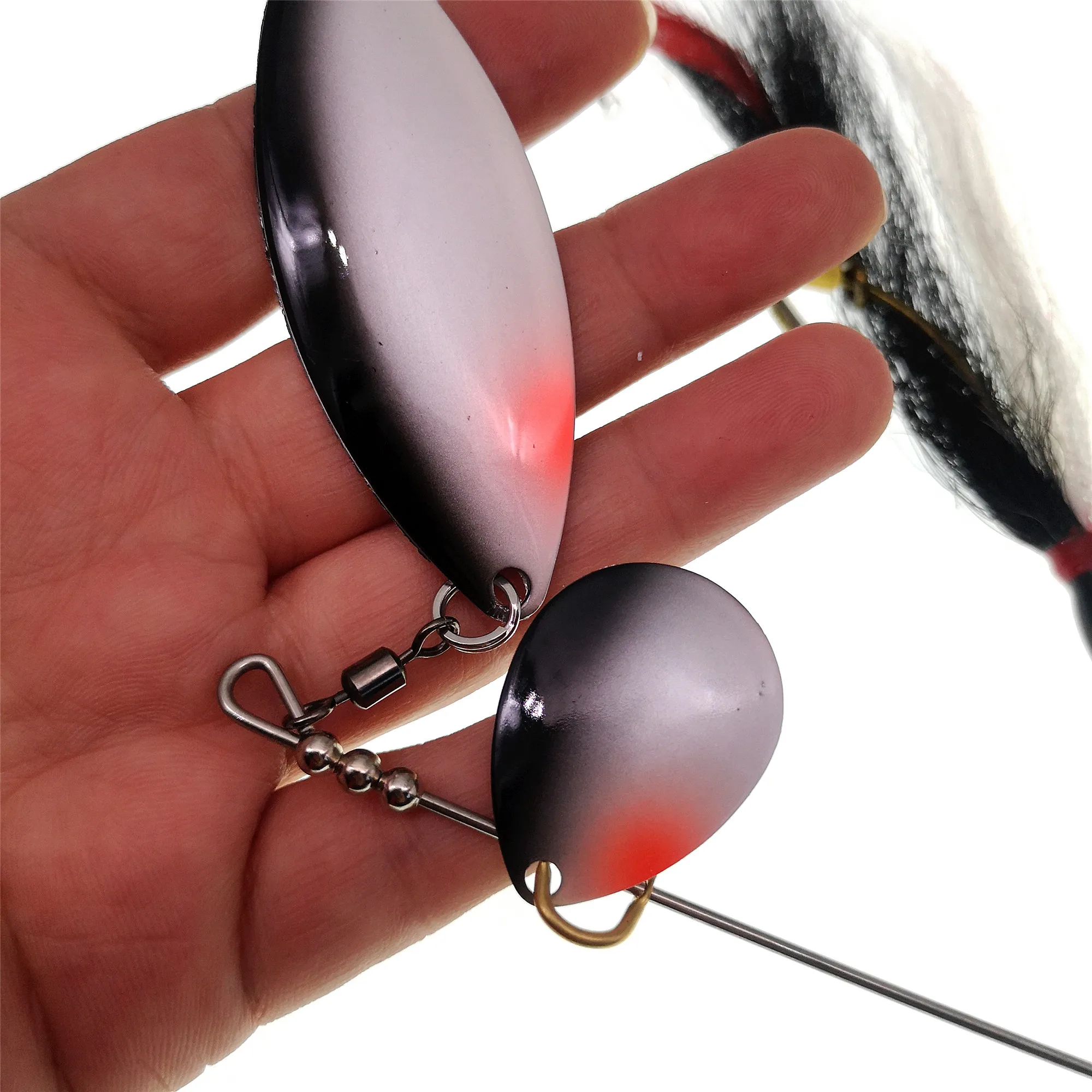 MUKUN Angel-Spinnerbait-Köder, – Jigger Double Sided Bewertung und Preis