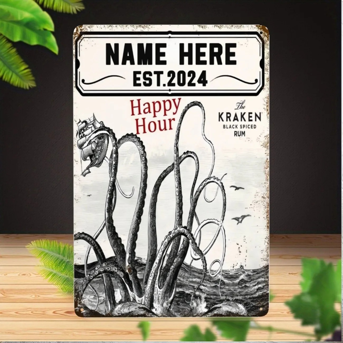CIFbuy 2D Flaches Vintage Krak – Home Bar Signs Bewertung und Preis