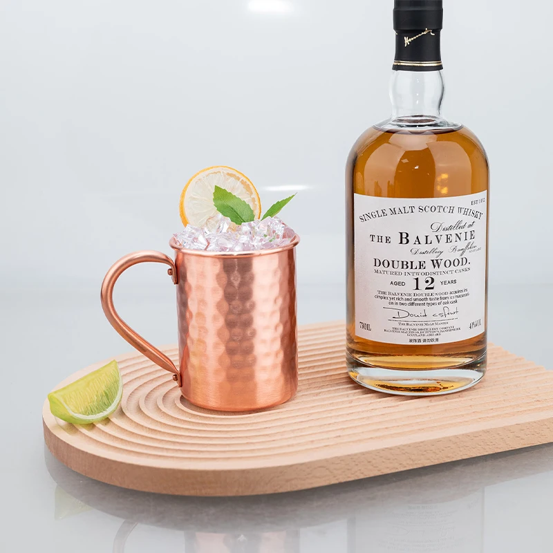 100% 400ml Kupfer Moscow Mule  – Mule Copper Mug Bewertung und Preis