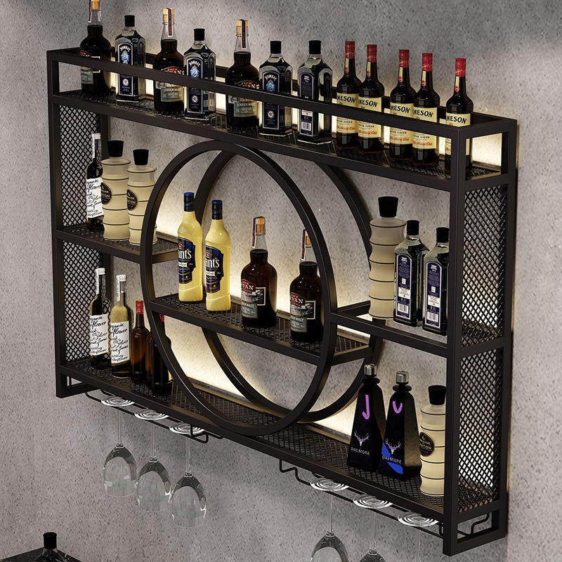 Bar-Weinregal, wandmontierter  – Home Bar Stand Bewertung und Preis
