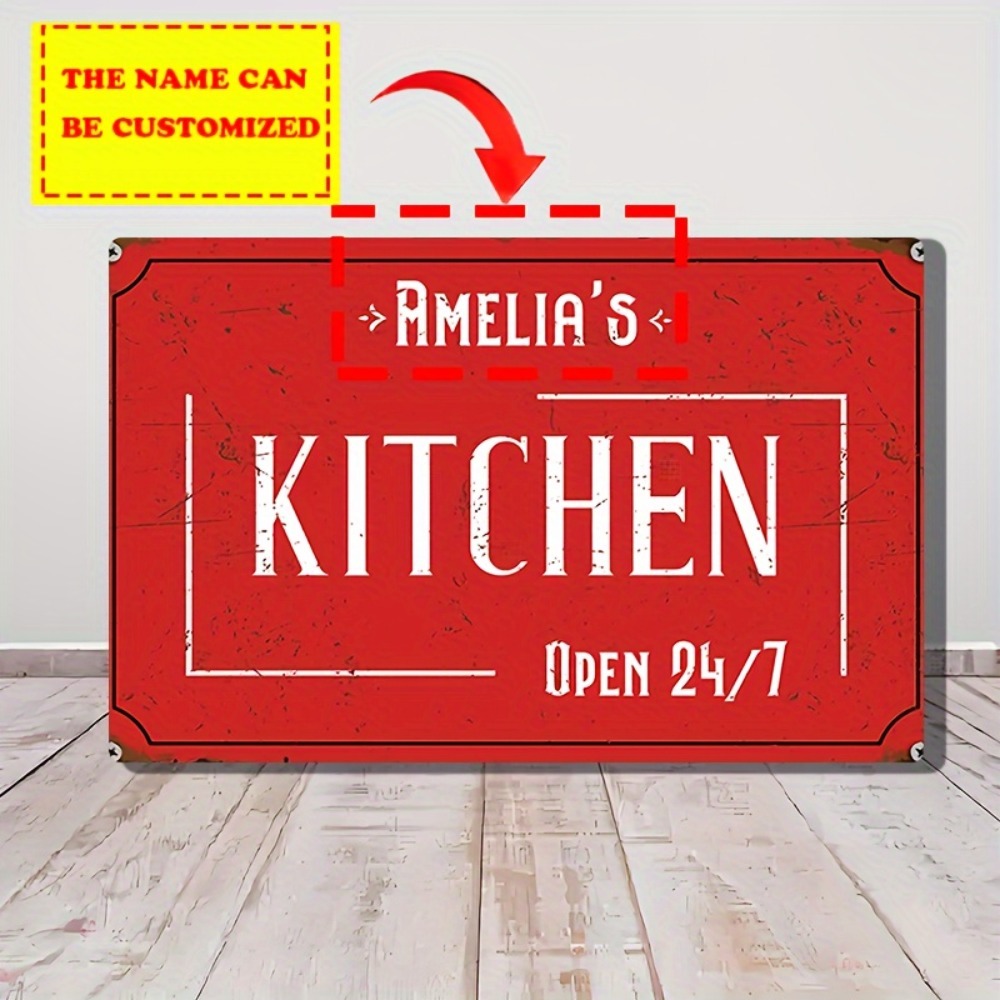 Personalisiertes Küchenwandsch – Home Bar Signs Bewertung und Preis