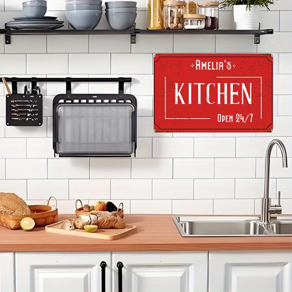 Personalisiertes Küchenwandsch – Home Bar Signs Bewertung und Preis