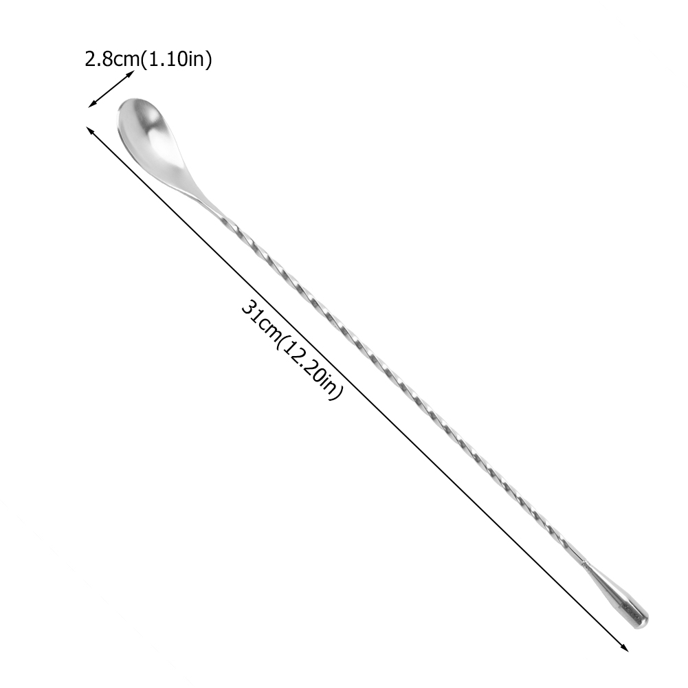 Barlöffel aus Edelstahl, Cockt – Bar Spoon Twisted Bewertung und Preis